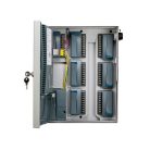 ICC2 8 ZÓNÁS VEZÉRLŐ ACÉL HÁZBAN 54 KÖRIG BŐVÍTHETŐ